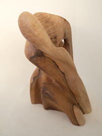Birgit Sponheuer, 2015, Nussbaumholz