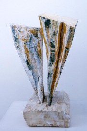 Karin Hilgert, 2010, Lindenholz bemalt